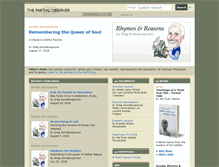 Tablet Screenshot of partialobserver.com